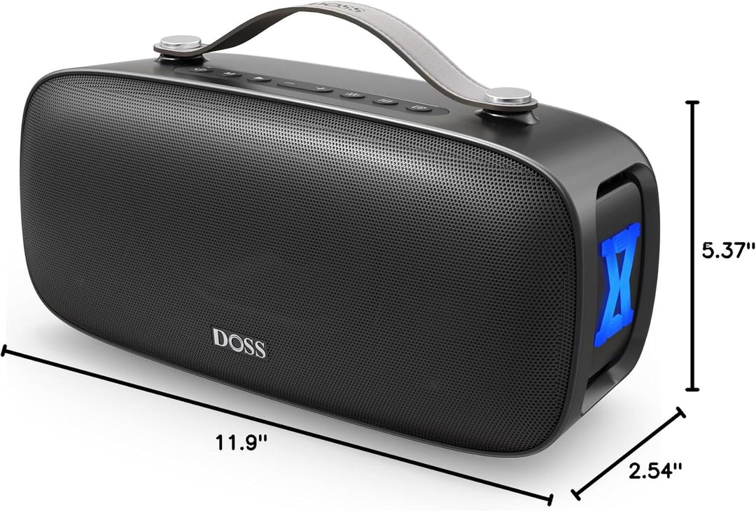 DOSS Extreme Boom Pro D300 Altavoz Bluetooth, sonido estéreo inmers...