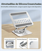 ORICO Soporte ajustable para computadora portátil para escritorio, base