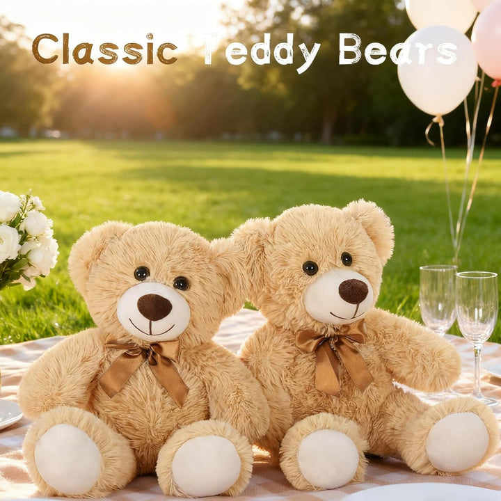 MaoGoLan Oso de peluche a granel para baby shower, paquete de 10 pe...