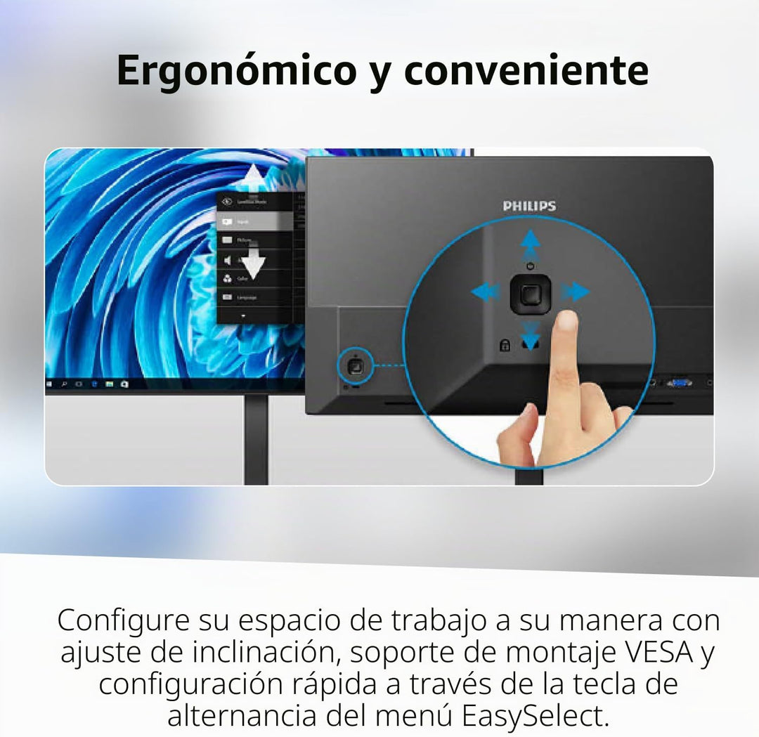 Philips 32E1N1100L monitor de computadora de 32 pulgadas FHD 100Hz...