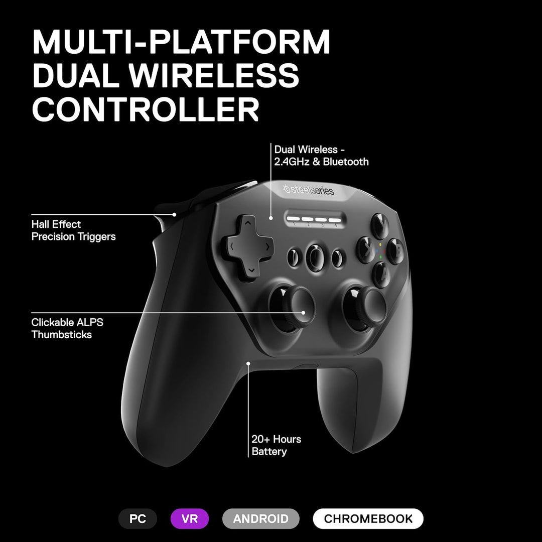 SteelSeries Stratus Duo - Controlador inalámbrico para