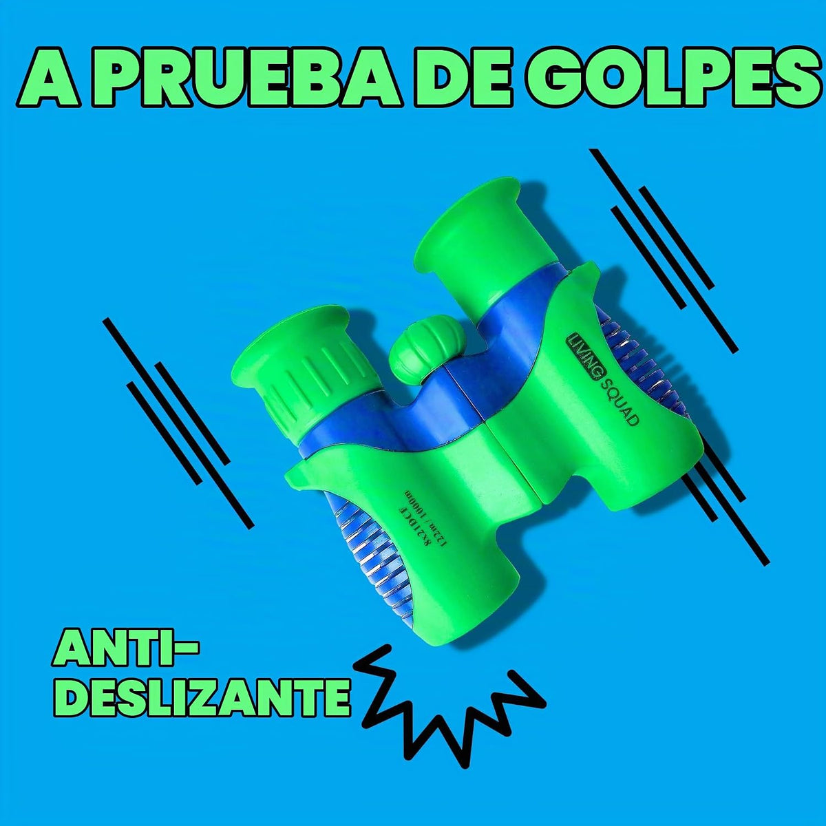 Binoculares para niños de 3 a 12 años, 8 x 21 pulgadas