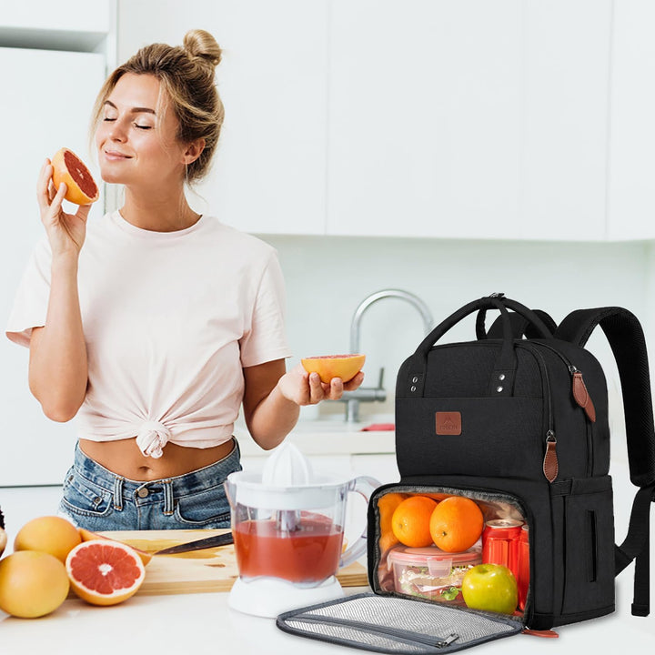 MATEIN Mochila de trabajo para mujeres, mochilas enfriadoras aislad...