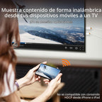 j5create Receptor adaptador de pantalla inalámbrico ScreenCast HDMI