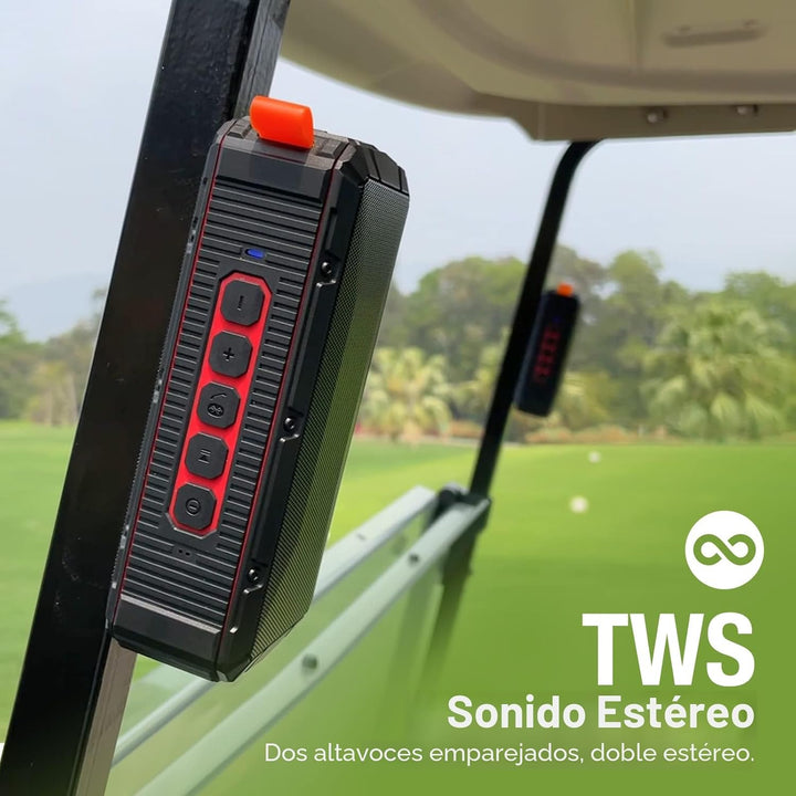 Altavoz de golf Bluetooth magnético portátil profesional inalámbric...