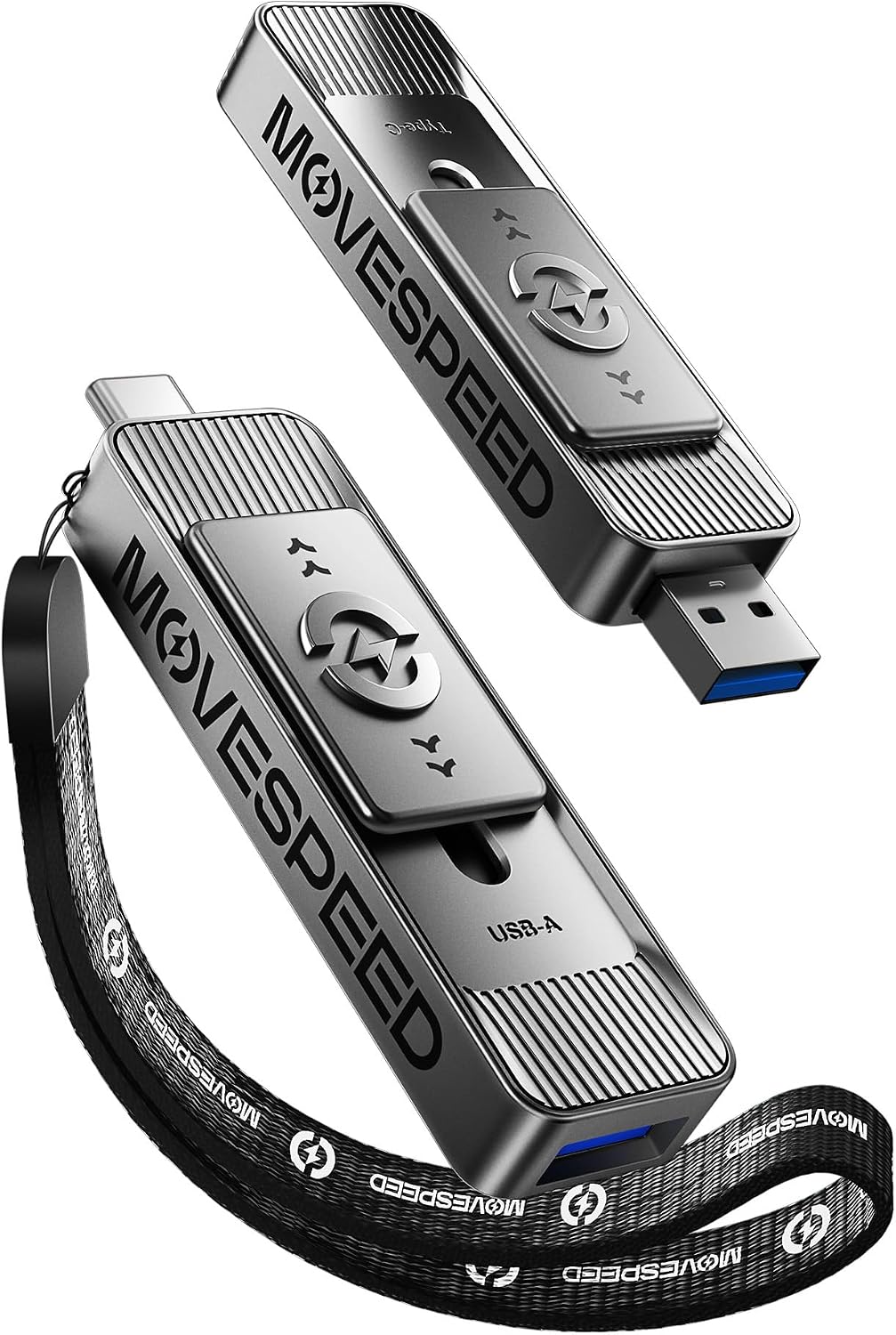 MOVE SPEED Unidades de estado sólido de 512 GB con puertos dobles y...