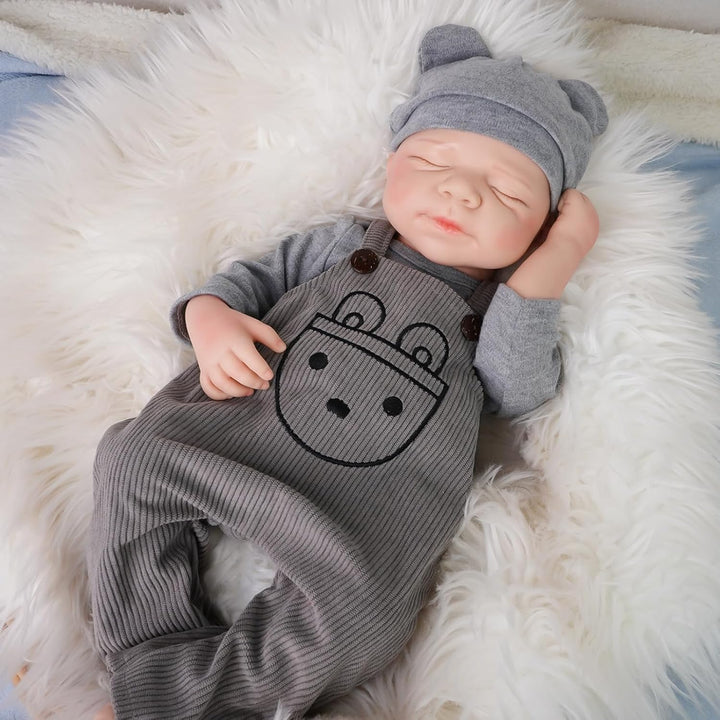 Muñecas de Bebé Reborn Realistas Niño - Muñeca de Bebé de 18 Pulgad...
