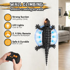 Gecko de escalada de pared a RC, robot de control remoto recargable