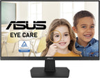 ASUS Monitor de escritorio de 24 pulgadas, 75 Hz, Full HD (1920 x 1...