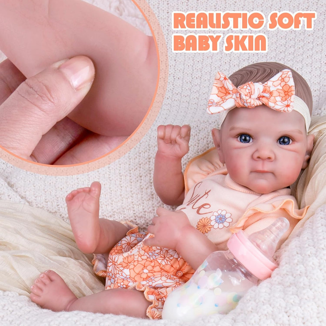 Aori Muñecas Reborn Niñas Realistas - Muñecas de bebé recién nacida...