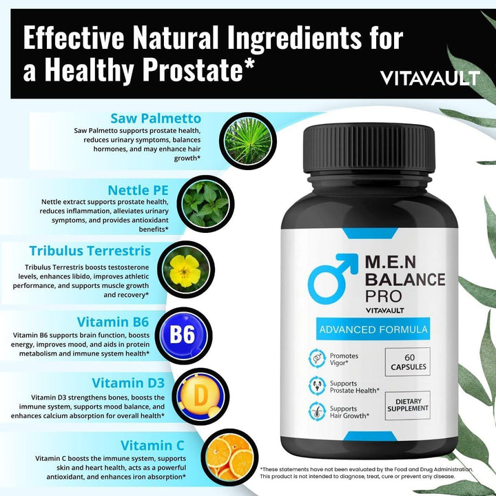 Vitavault M.E.N Balance Pro Cápsulas \u2013 Píldoras oficiales de M...