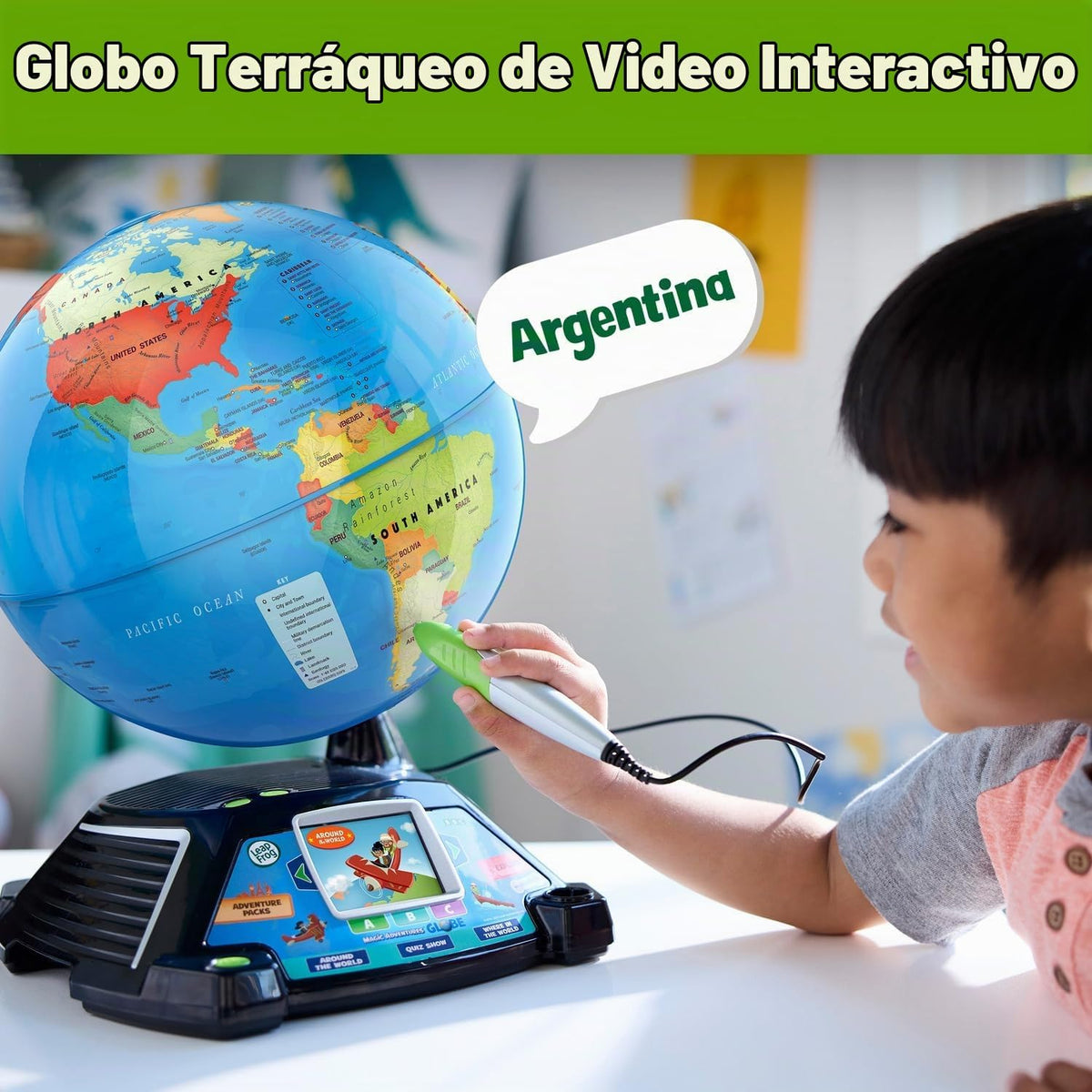 LeapFrog Magic Adventures Globe (embalaje sin frustración)