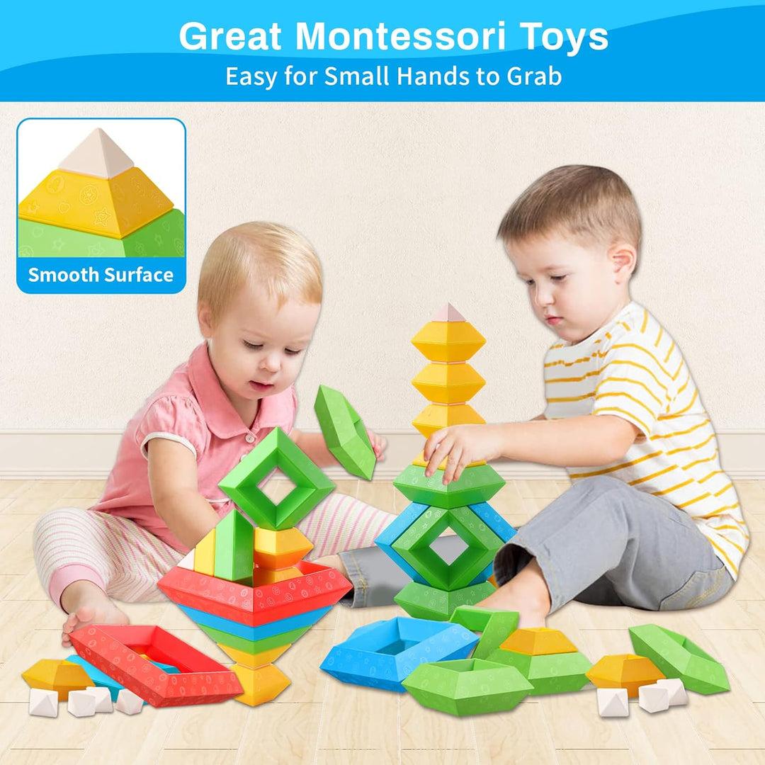 Hieoby Juguetes Montessori para niños y niñas de 1 2 3 4