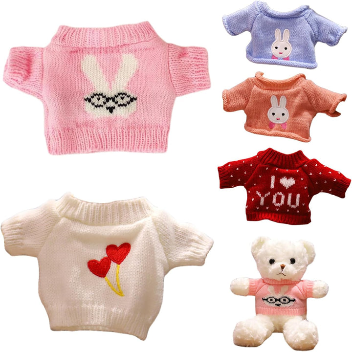 5 piezas de ropa para oso de peluche suéter de oso ropa de