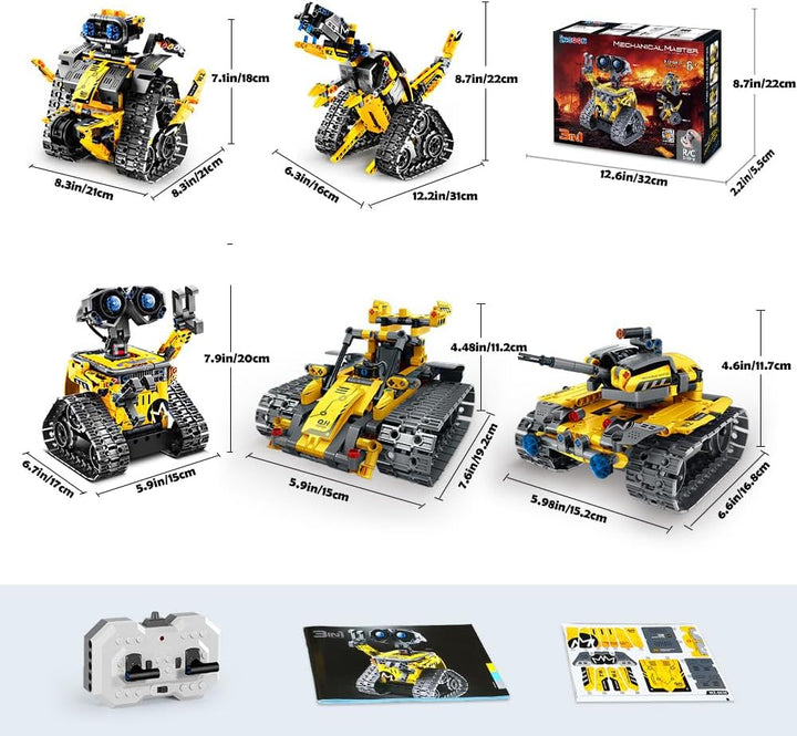 Juego de juguetes de robot para niños juego de