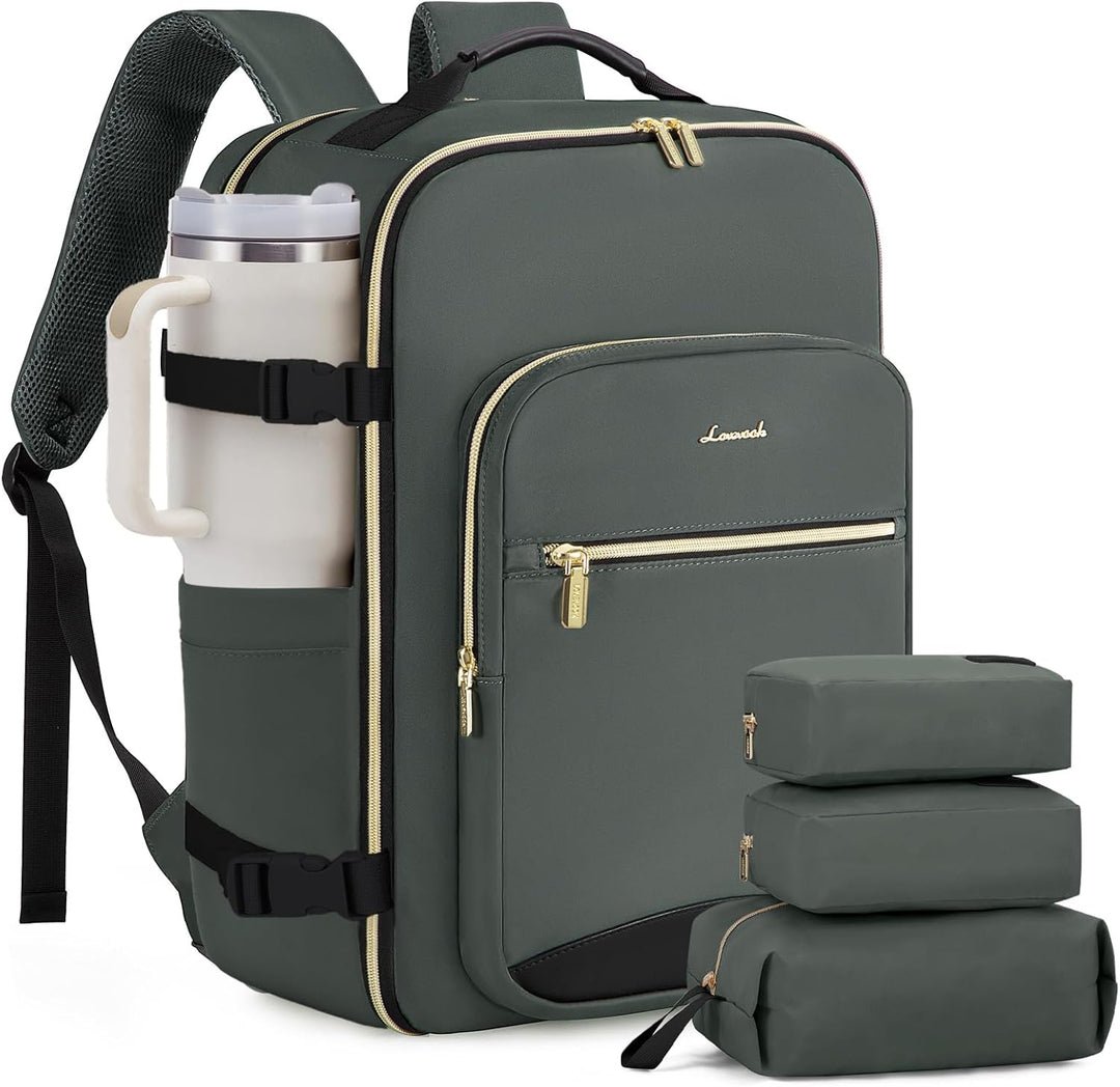 LOVEVOOK Mochila de viaje para llevar en cabina