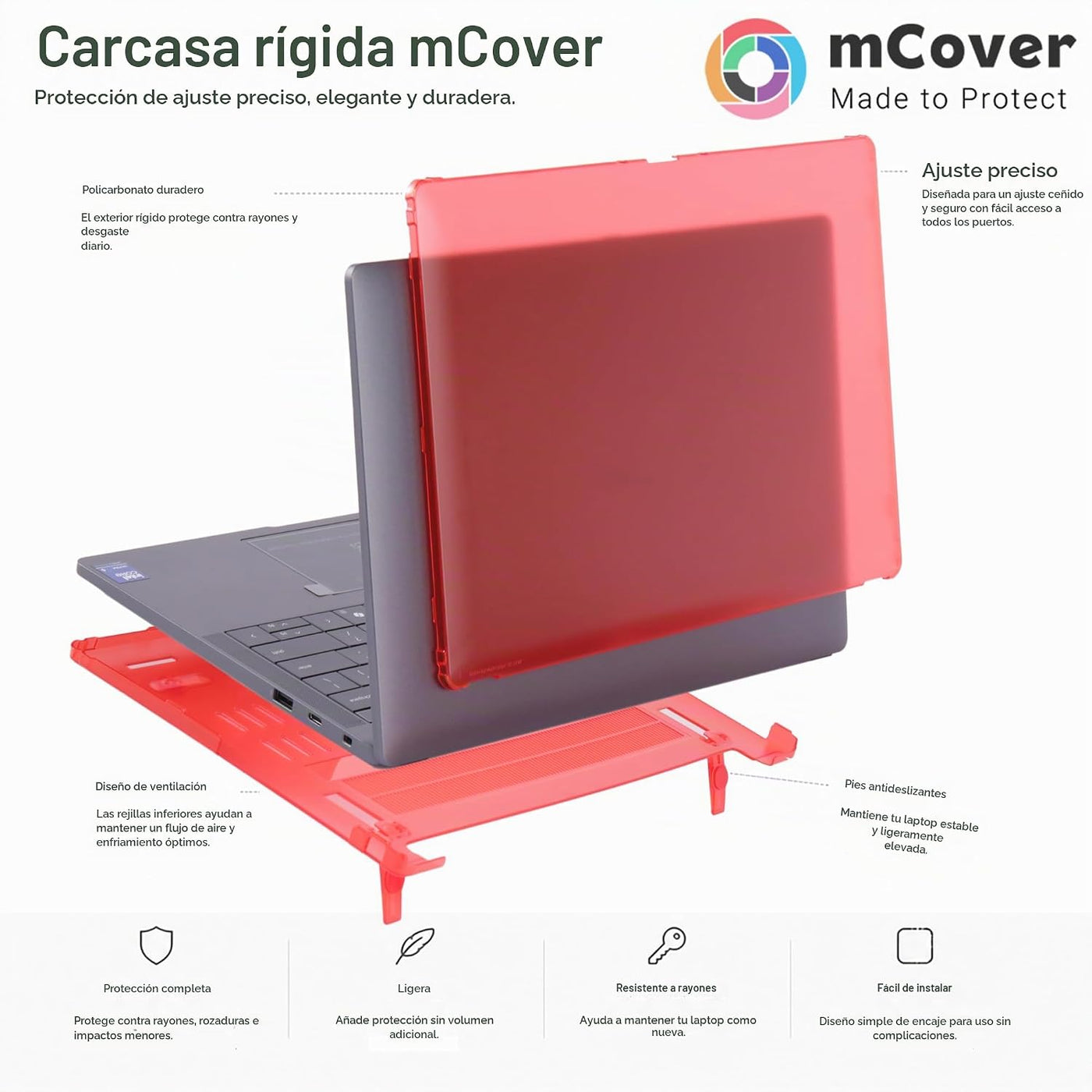 mCover Funda solo compatible con PC Dell Pro 14 Premium PA14250 (20...