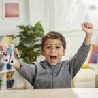 Transformers - Juguetes Space Blast, paquete de 2 figuras de acción de 4.5 pulgadas