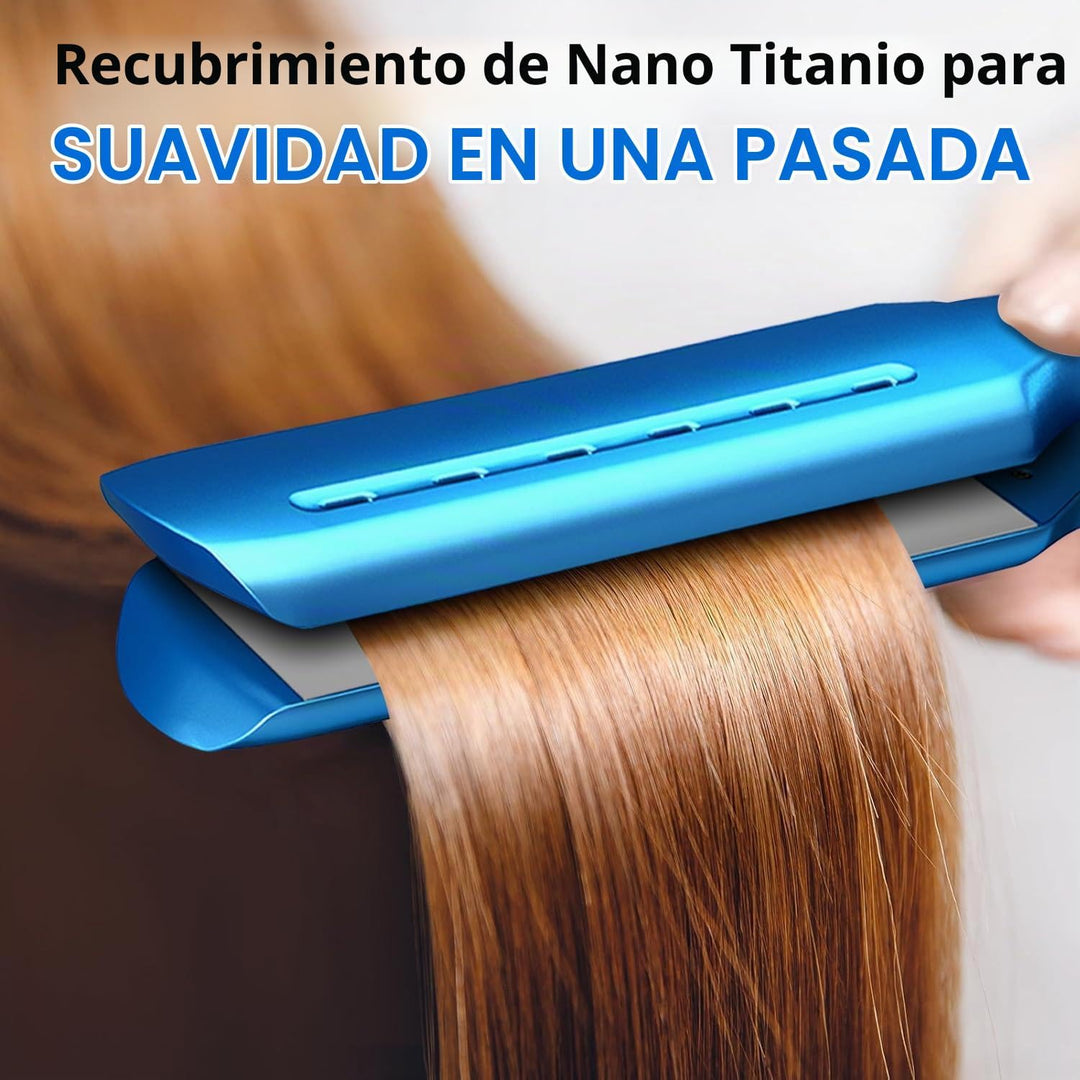 Plancha ancha Nano Titanium de 1.7 pulgadas Plancha Plancha de Pelo...