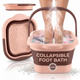 AWA - Bañera de remojo de pies, bañera plegable para remojar los pi...