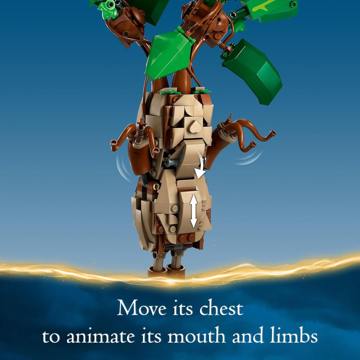 LEGO 76433 - Figura de mandrágora y maceta de Harry Potter