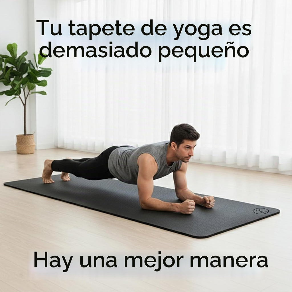 Tatago Esterilla de Yoga Extra Grande 84" Ancha Antideslizante y Gruesa para Ejercicio