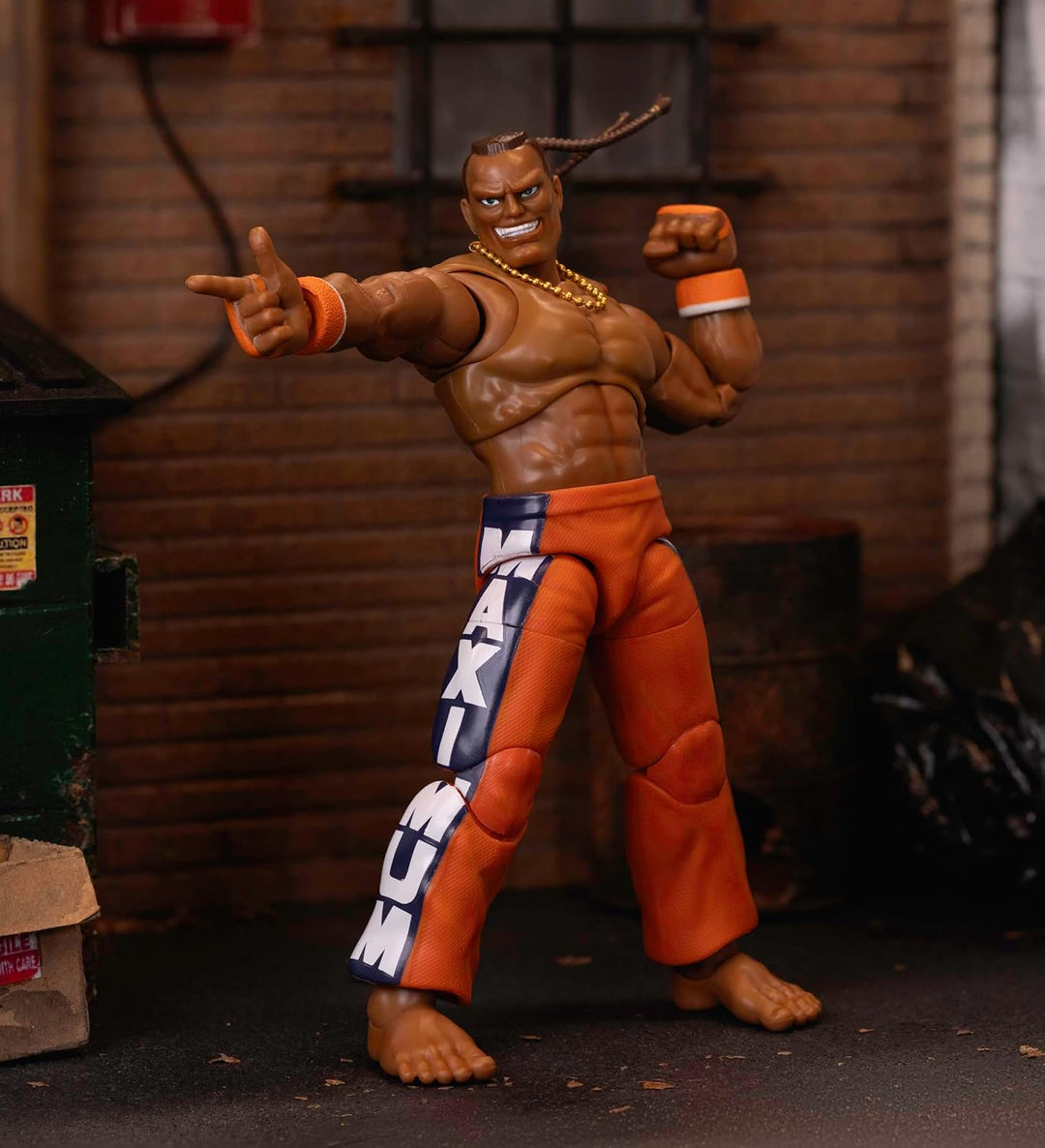 Jada Toys - Figura de acción de Street Fighter II Dee Jay Wave 3 -...