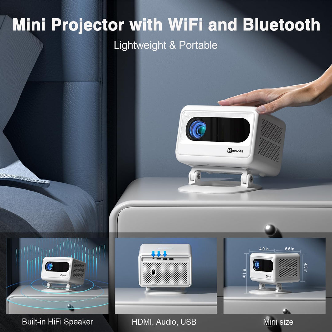 Proyector para el hogar al aire libre