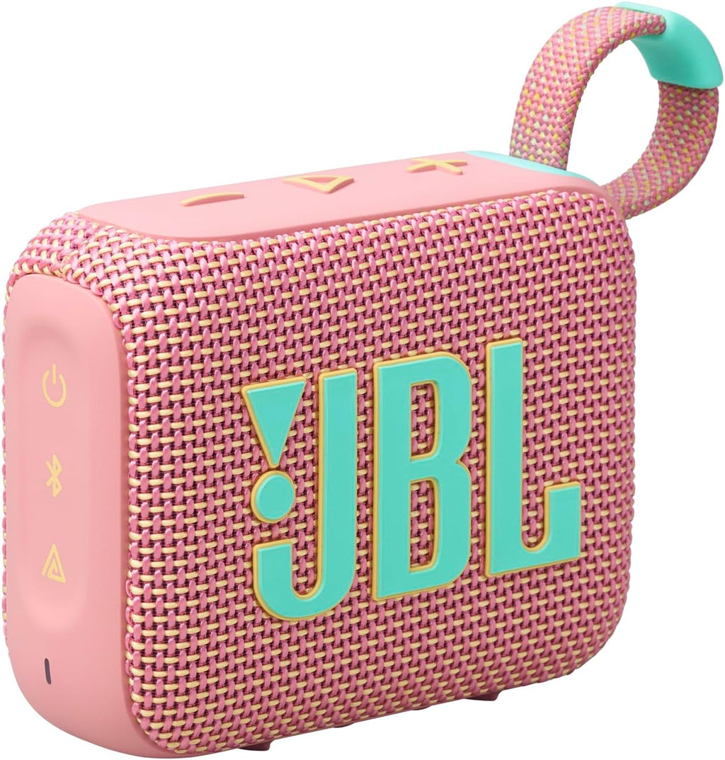 JBL Go 4 - Ultra-Portable Bluetooth Speaker - Pink