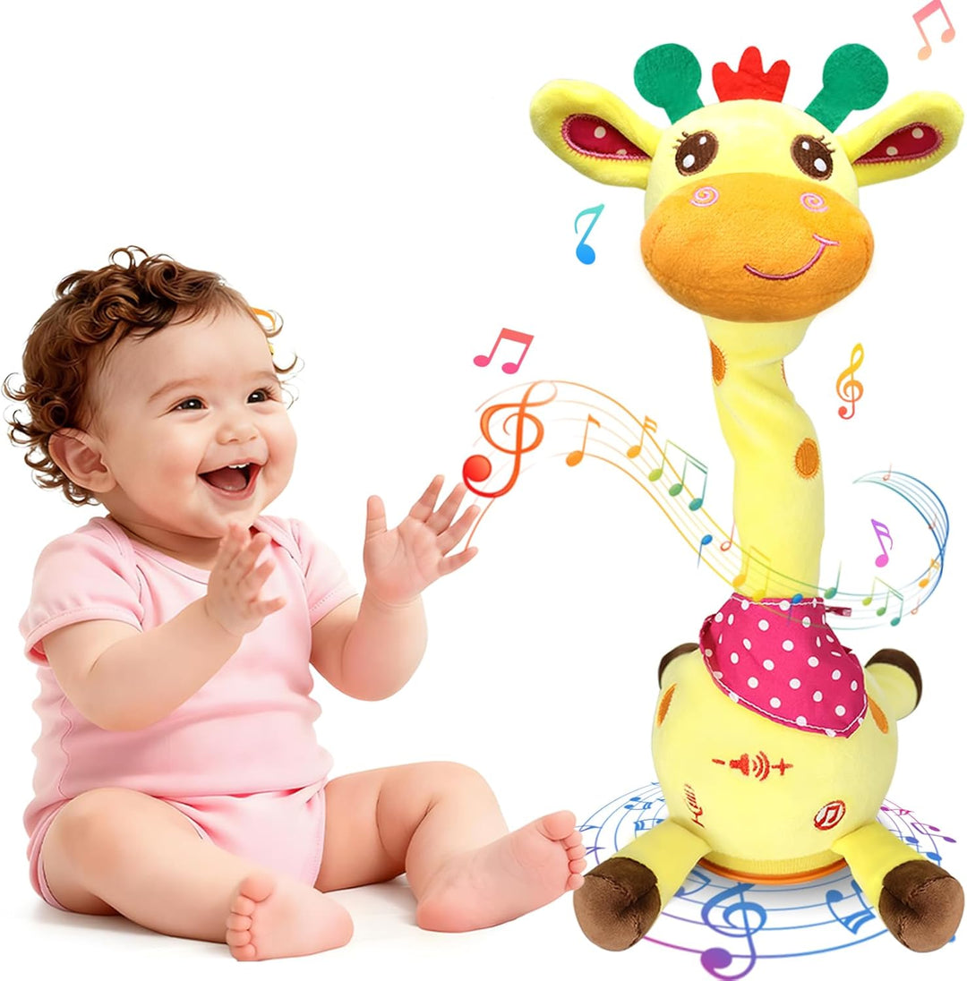 Hunfur - Juguete de Jirafa que Habla y Baila, Animal de Peluche que...