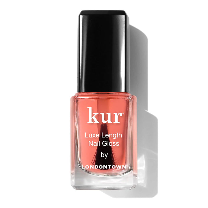 LONDONTOWN Fortalecedor y crecimiento de uñas, esmalte de uñas tran...