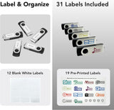 Paquete de 10 Enfain Memorias Flash USB 2.0 Giratorias de 16GB: Alm...