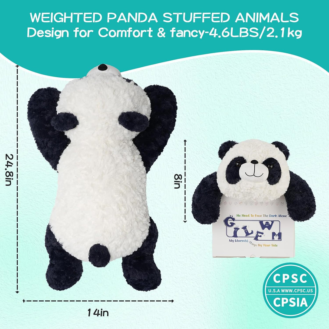 GILFWM 63,5 cm 2,27 kg Animales de peluche con peso Zorro, peluche...