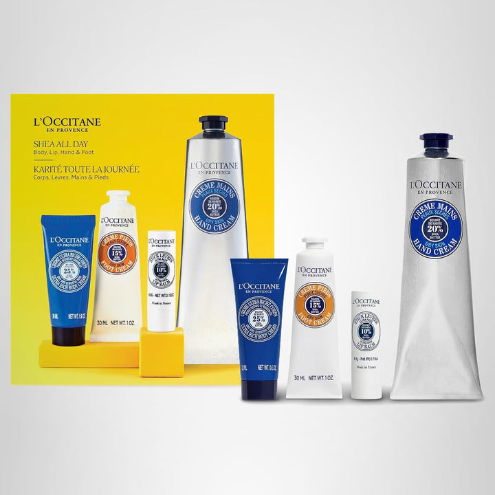 L'OCCITANE Shea All Day - Set de regalo para el cuidado de la p...