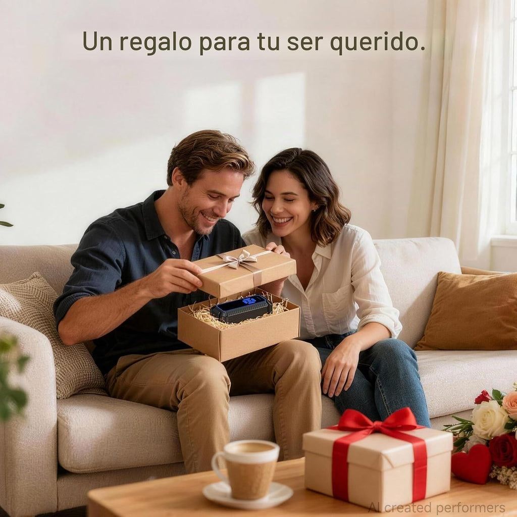 OlarHike Inflador de neumáticos Portátil Compresor de aire, Alimentación Dual - 3*2000mAh y 12V DC
