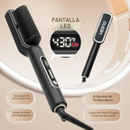 Cepillo profesional iónico para alisar el cabello con pantalla LED F-430