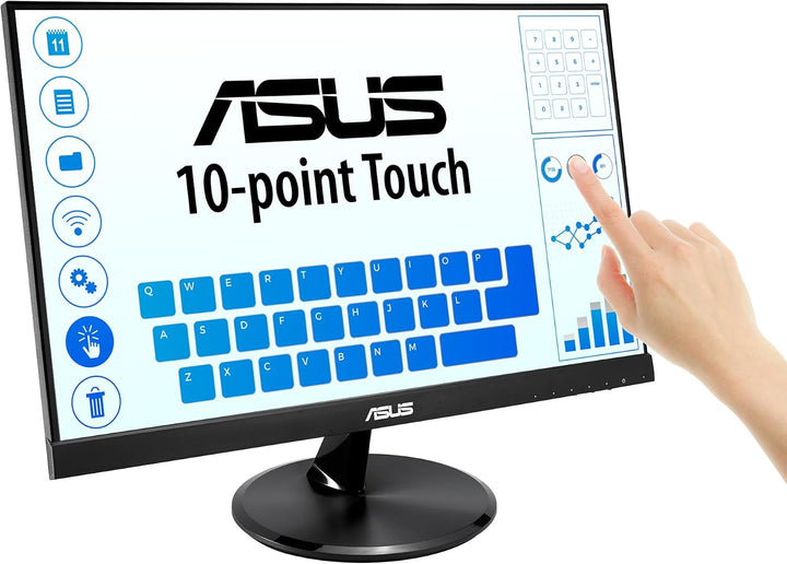 ASUS VT229H Monitor de 21.5" 1080P IPS de 10 puntos táctiles co...