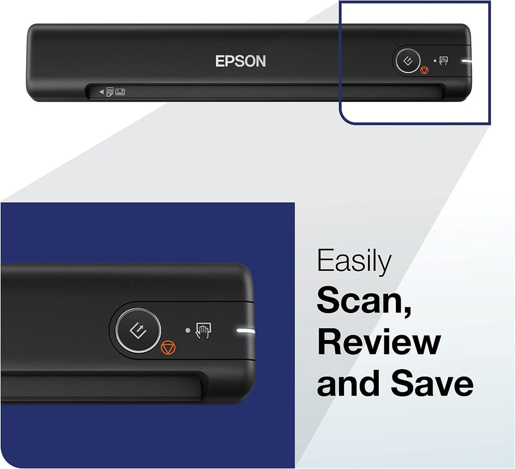 Epson Workforce ES-50 Escáner de documentos móvil compacto y ligero