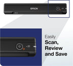 Epson Workforce ES-50 Escáner de documentos móvil compacto y ligero