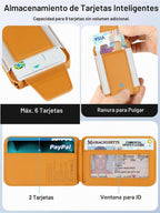 para MagSafe Wallet Works con Apple Find My, Strongest Magnetic Wallet