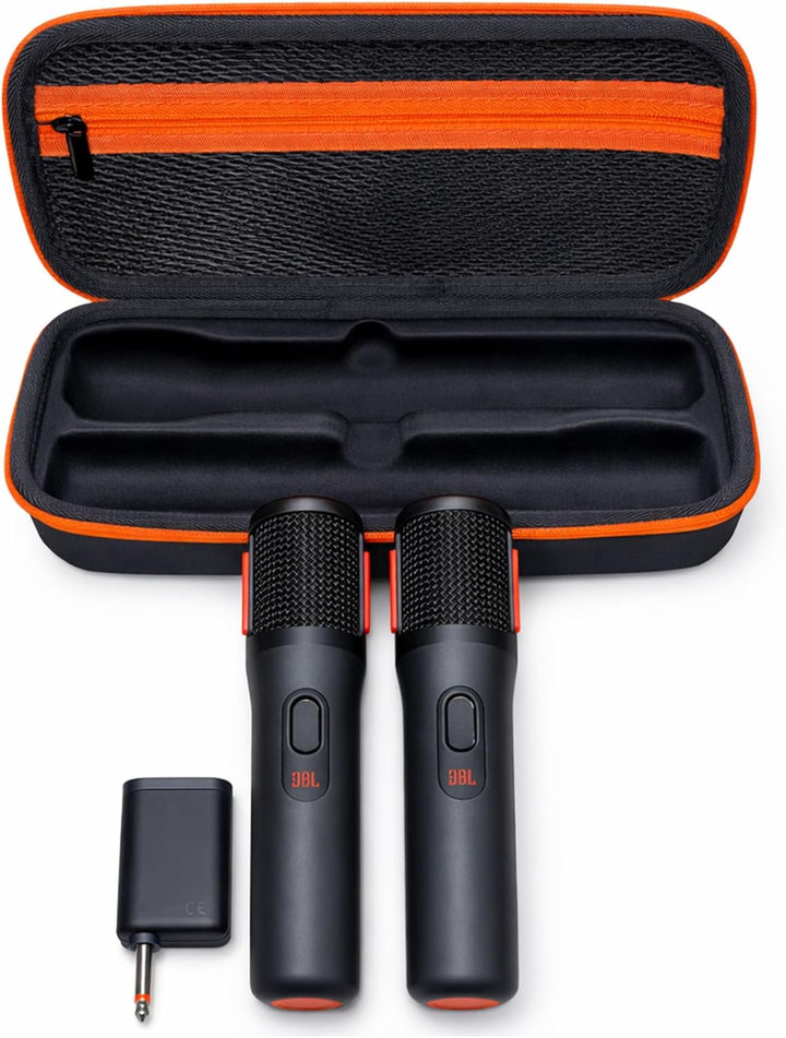 JBL PartyBox - Micrófono inalámbrico, 2 micrófonos inalámbricos dig...