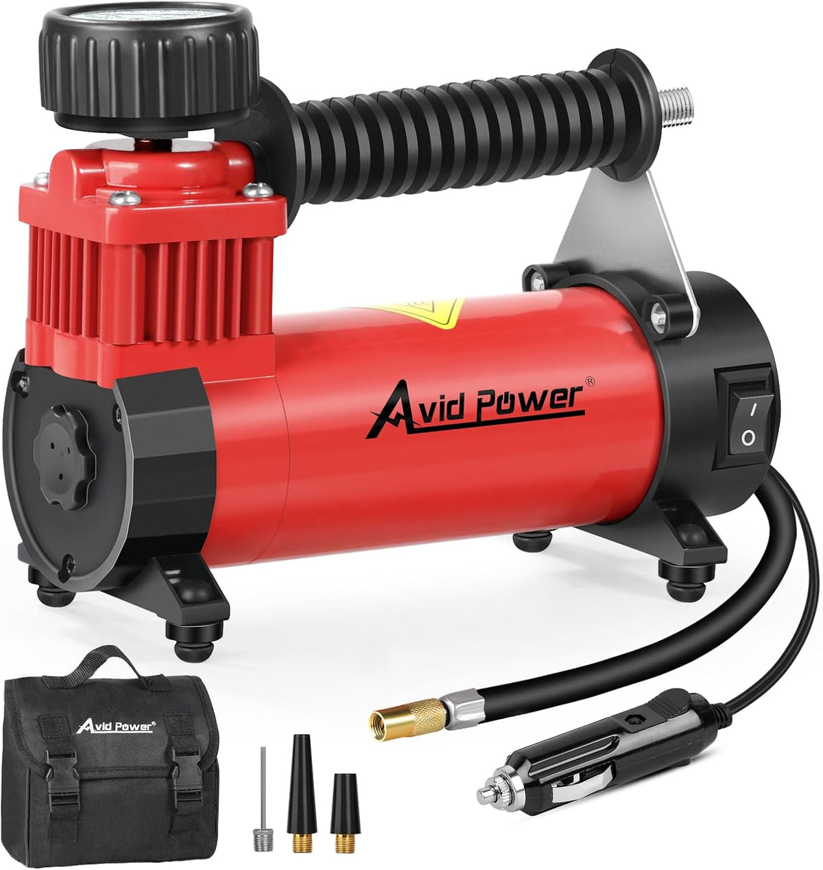 AVID POWER Inflador de neumáticos de 12 V CC, compresor de aire por...
