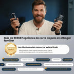 Jack & Rose Juego de cortapelos para hombres, recortadora de pelo inalámbrica, afeitadoras eléctricas