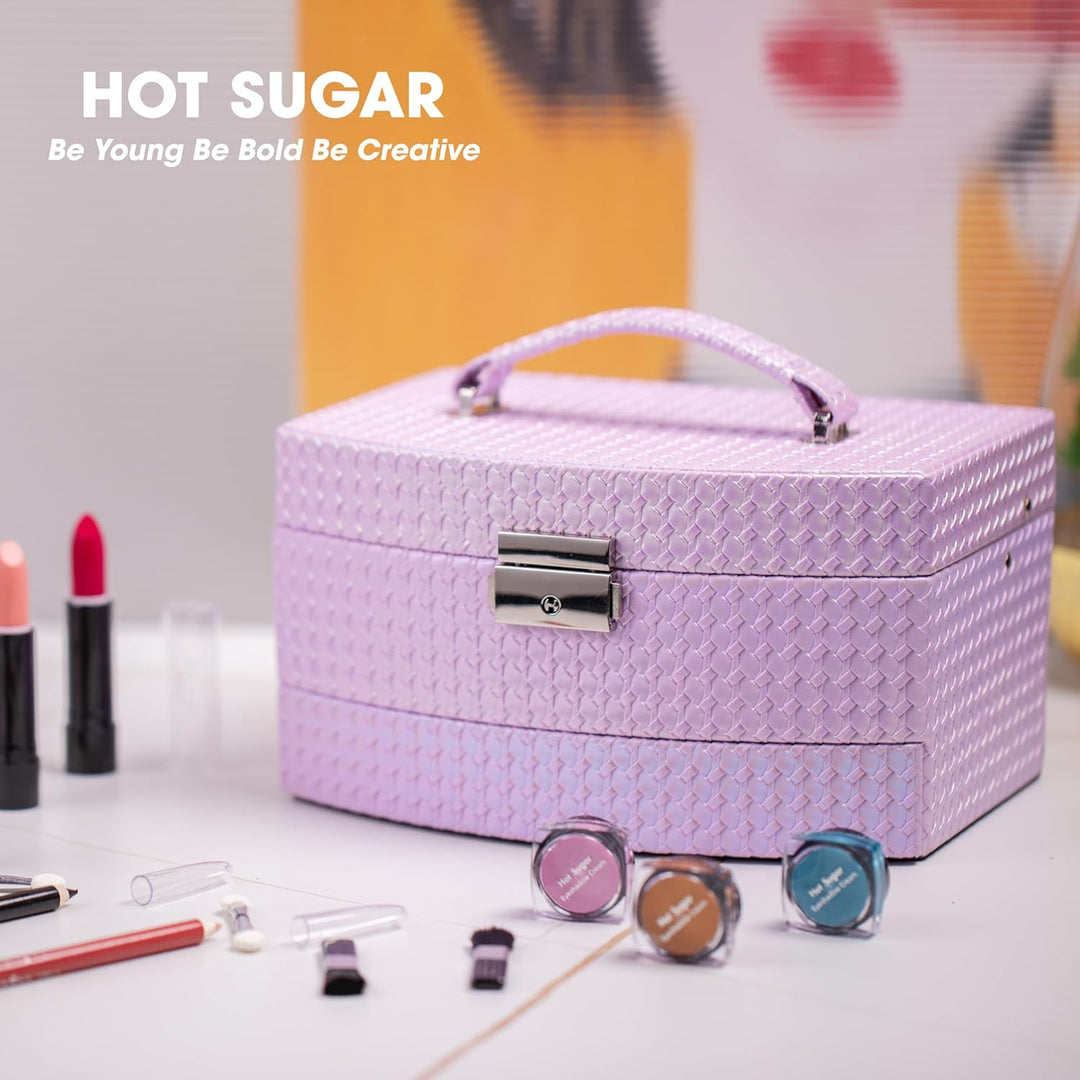 Hot Sugar Kit de maquillaje para niñas para regalo de cumpleaños, j...