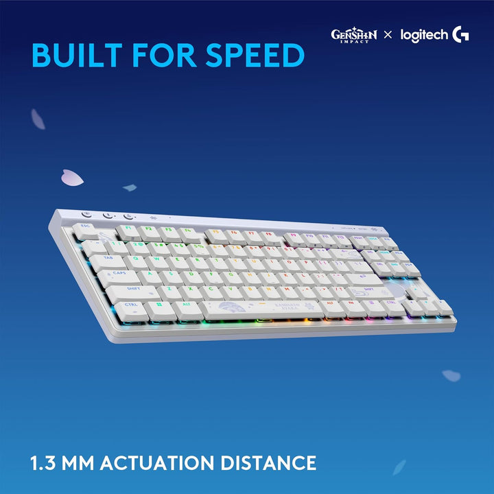 Logitech G515 Teclado inalámbrico para juegos TKL, perfil bajo, edi...