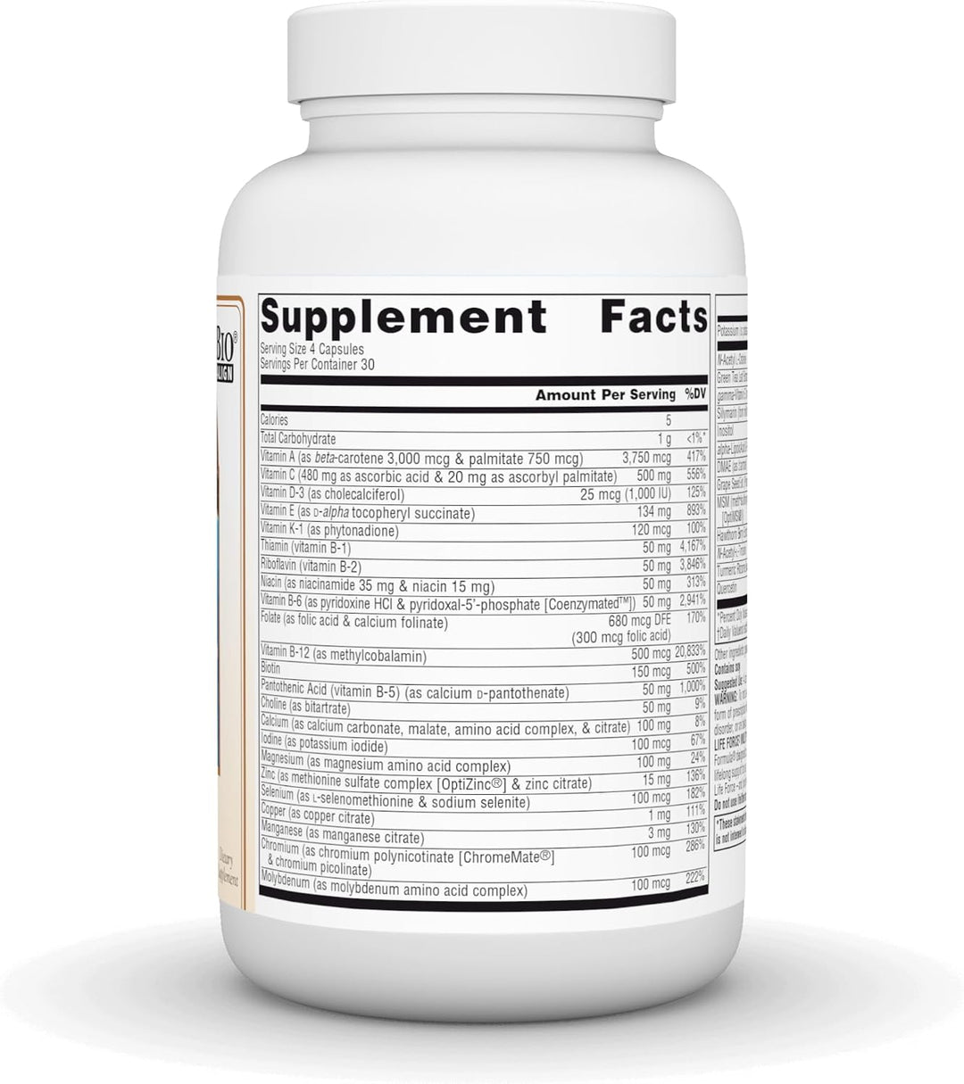 Source Naturals Life Force Múltiples Multivitamínicos diarios sin h...