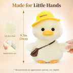 Juguete de peluche de pato, juguete musical sensorial interactivo
