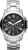 Fossil Reloj para hombre, reloj cronógrafo de cuarzo Grant