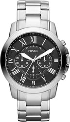 Fossil Reloj para hombre, reloj cronógrafo de cuarzo Grant