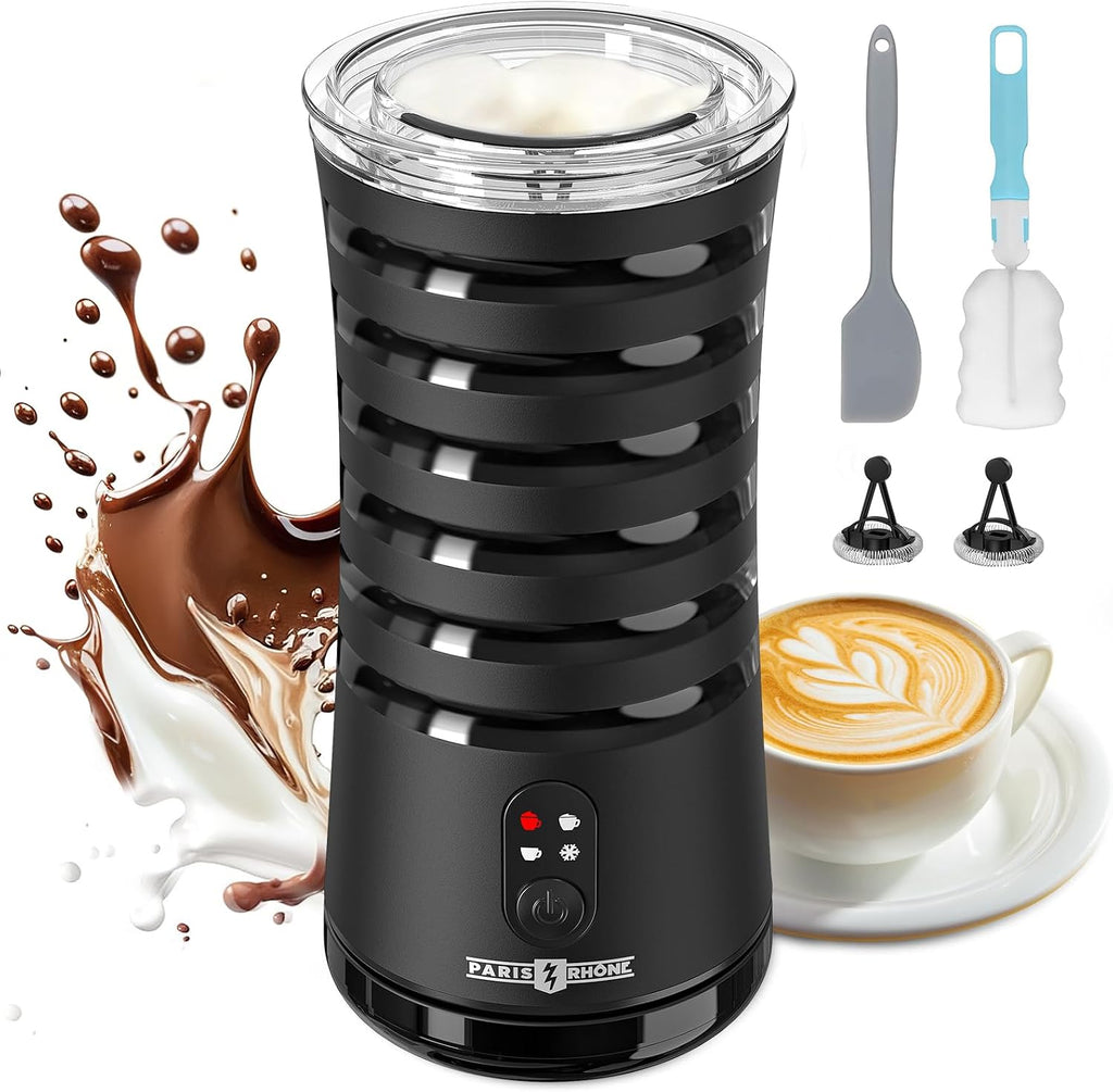 Vaporizador de leche eléctrico, espumador de leche de espuma fría y